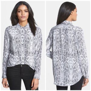 Equipment snake skin blouse